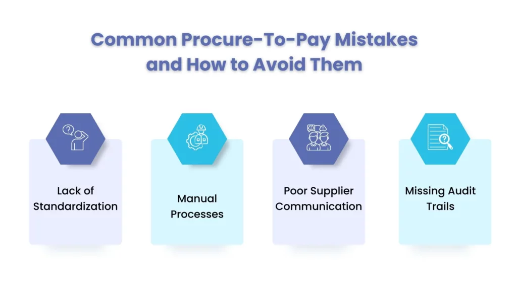 Common Procure-To-Pay Mistakes and How to Avoid Them