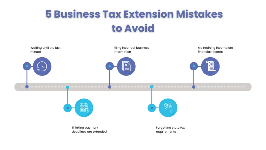 Common Business Tax Extension Mistakes to Avoid
